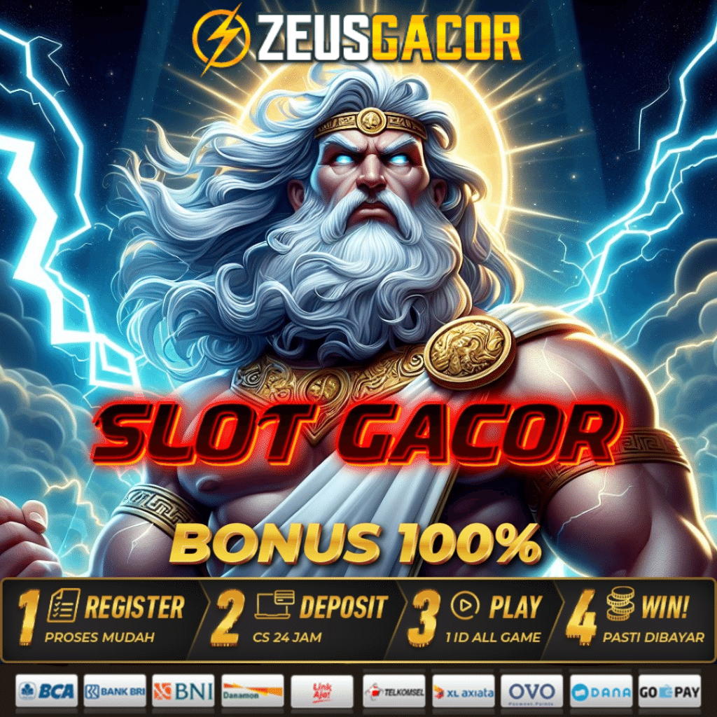 Zeus Gacor Situs Judi Slot Online Tergacor dengan Bonus 100%